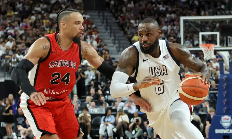 LeBron James, Dillon Brooks, Paris Olympics 2024